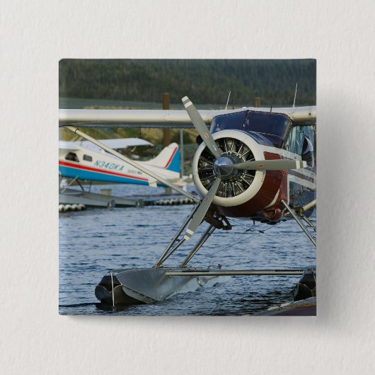 USA, ALASKA, Südostalaska, KETCHIKAN: Button (Vorderseite)