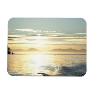 USA, Alaska, Südosten nahe Ketchikan, Sonnenunterg Magnet