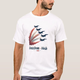 USA All Day Patriotischer 4. Juli T - Shirt Am