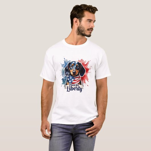 USA All Day | Patriotischer 4. Juli T - Shirt | Am (Vorne ganz)