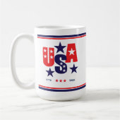 USA AMERICA250 Independence Day 1776 - 2026 Kaffeetasse (Links)