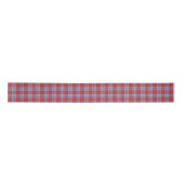 USA America Colors Kariert Tartan Red White Blue Satinband (Vorderseite)