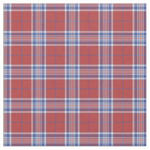 USA America Colors Kariert Tartan Red White Blue Stoff
