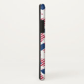 USA America Flag Monogram Abundle Life Christlich Case-Mate iPhone Hülle (Hinten/Rechts)