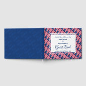 USA AMERICA FLAG Scripture Custom Wedding Gästebuch (Voll)