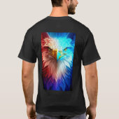 USA American Bald Eagle T-Shirt (Rückseite)