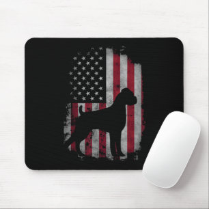 USA American Boxer Dog Animal Dog Breeder Puppy Tr Mousepad