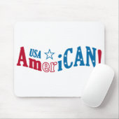 USA AmeriCAN! Custom Mousepad (Mit Mouse)