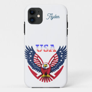 USA American Eagle Customizable Case-Mate iPhone Hülle