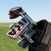 USA AMERICAN FLAG GOLF HEAD COVER HEADCOVER (In Situ)