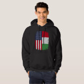 USA American Flag Italien Hoodie (Vorne ganz)