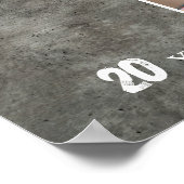 USA American Flag Military Retirement Welcome Poster (Ecke)