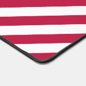 USA American Flag Monogram Patriotic Customizable Schreibtischunterlage (Ecke)