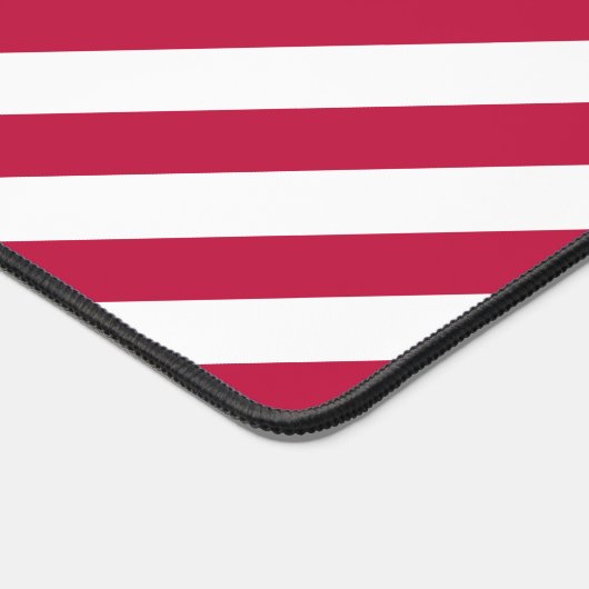 USA American Flag Monogram Patriotic Customizable Schreibtischunterlage (Ecke)
