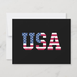 USA American Flag Patriotic Red White Blue Stars &