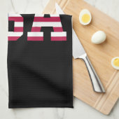 USA American Flag Patriotic Red White Blue Stars & Geschirrtuch (Viertel Falte)