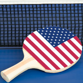 USA American Flag Patriotic Table Tennis Ping Pong Tischtennis Schläger