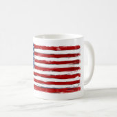 USA American Flag patriotic Tasse art for Militär (VorderseiteRechts)