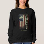 USA American Flag  Rafting Dad  1 Sweatshirt (Vorderseite)