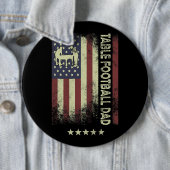 USA American Flag Table Football Vater Button (Beispiel)