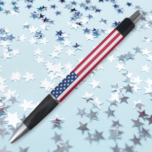 USA American Flag US Flagge Ballpoint Pen Kugelschreiber