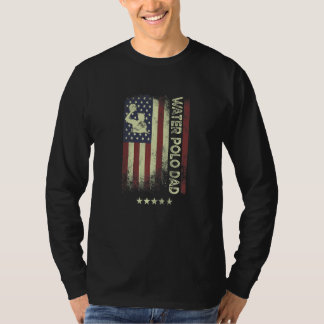 USA American Flag Water Polo Dad 1