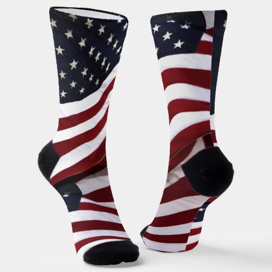 USA American Flags Patriotic Socken (Gewinkelt)