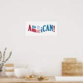 USA AmeriCAN! Sonderposter Poster (Küche)