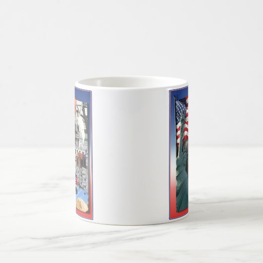 USA American Symbols Kaffeetasse (Mittel)