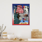 USA American Symbols Poster (Küche)