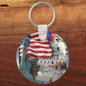 USA American Symbols Schlüsselanhänger (Vorderseite)