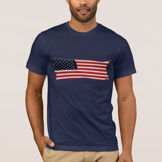 USA AMERICAN US FLAG Series T-Shirt (Vorderseite)