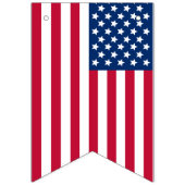 USA American Wedding Wimpelkette (Zweite Fahne)