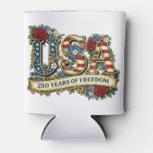 USA America's 250th Anniversary Dosenkühler (Vorderseite)