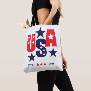 USA AMERIKA250 Unabhängigkeitstag 1776 - 2026 Tasche