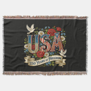 USA Amerika 1776-2026 250 Jahre Freiheit Decke