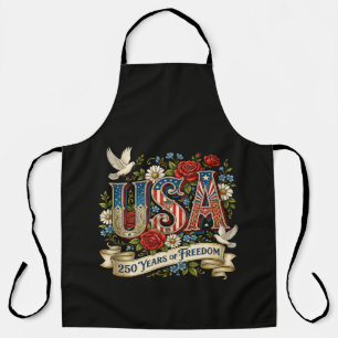 USA Amerika 1776-2026 250 Jahre Freiheit Schürze