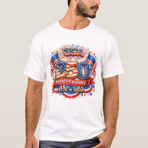USA Amerika 250. Jubiläum Aquarell Patriotisch