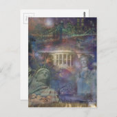 USA - Amerika das Schöne! Postkarte (Vorne/Hinten)