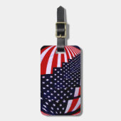 USA, Amerika, Liebe_ Gepäckanhänger (Vorderseite vertikal)
