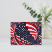 USA, Amerika, Liebe_ Postkarte (Stehend Vorderseite)