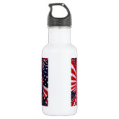 USA, Amerika, Liebe_ Trinkflasche (Rückseite)