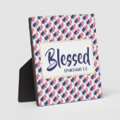 USA AMERIKA Selige Christliche Schrift Ephesianer Fotoplatte (Vorderseite)