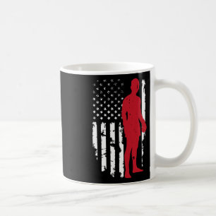 Usa Amerikanische Flagge Boxen Kickboxen Patriotis Kaffeetasse