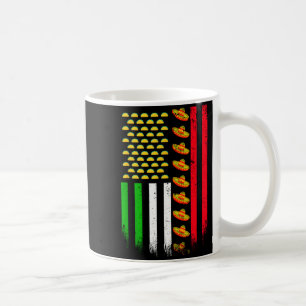 Usa amerikanische Flagge cinco de mayo Flagge mit  Kaffeetasse