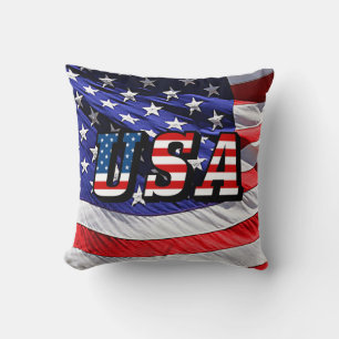 USA - Amerikanische Flagge Kissen