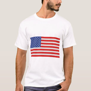 USA - amerikanische Flagge mit korrekten Abmessung T-Shirt