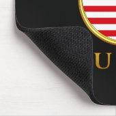 USA - Amerikanische Flagge Mousepad (Ecke)
