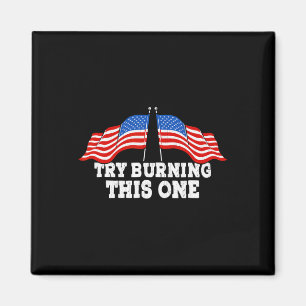 Usa Amerikanische Flagge Retro Musik Drummer Drum  Magnet