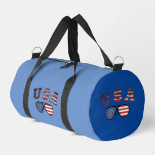 USA Amerikanische Flagge Sonnenbrille Veteran 4. J Duffle Bag